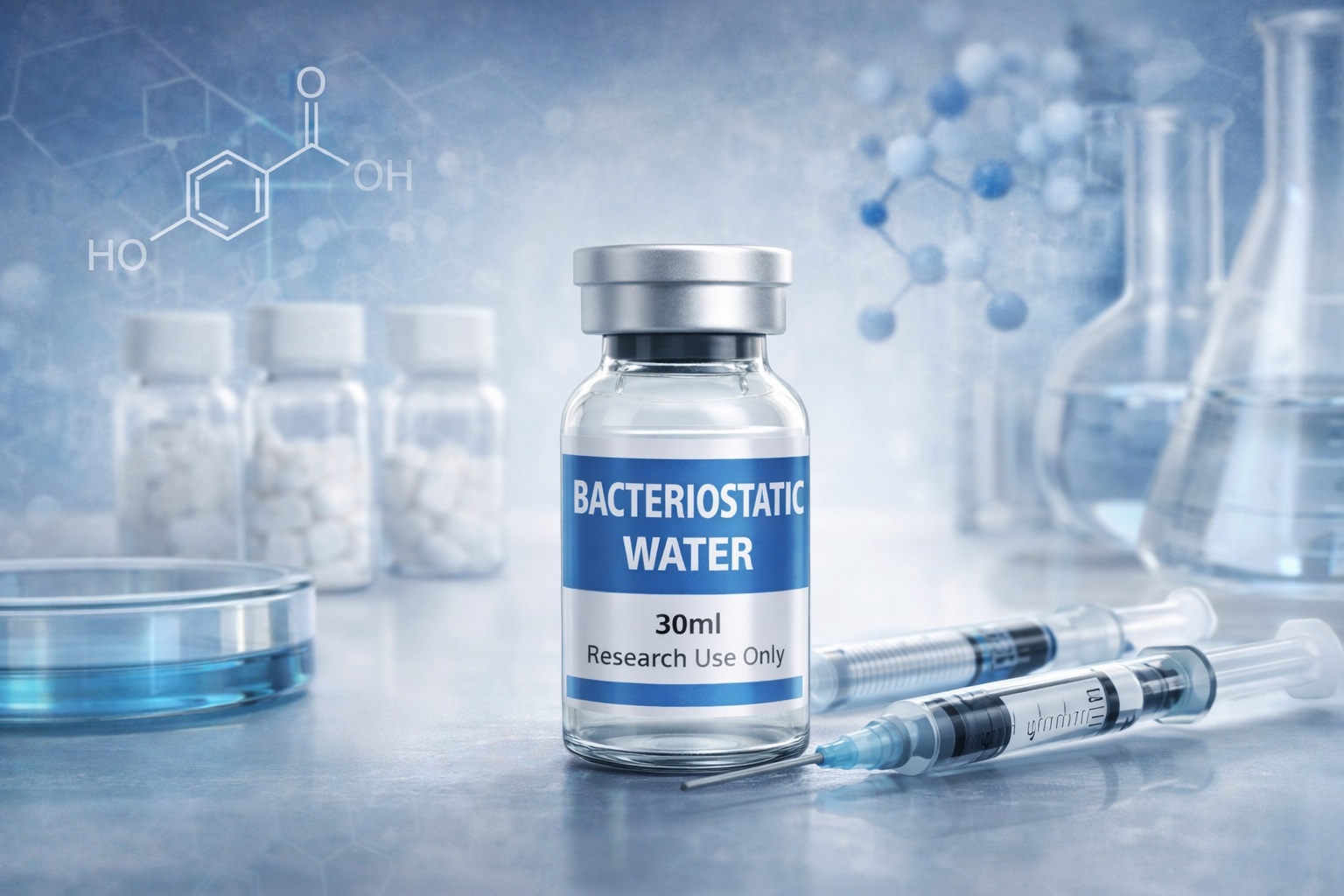 Bacteriostatic Water: Why It Is Essential for Peptide Research and Laboratory Use